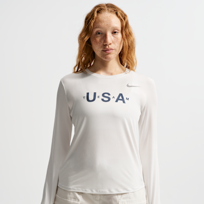 Nike Team USA One Women's Dri-FIT Long-Sleeve Top