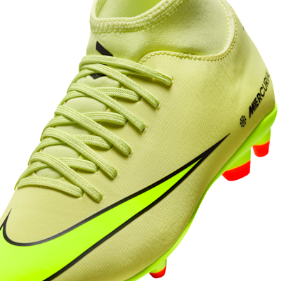 Nike Jr. Mercurial Superfly 10 Club Little/Big Kids' Multi-Ground High-Top Soccer Cleats