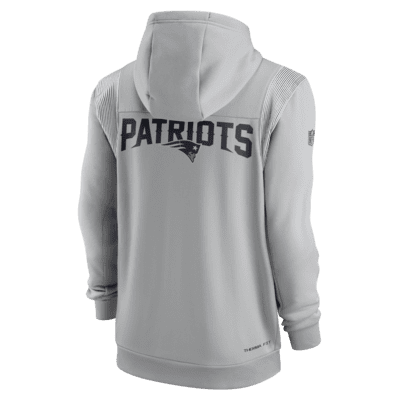 Nike Therma Lockup (NFL New England Patriots) Men's Full-Zip Hoodie