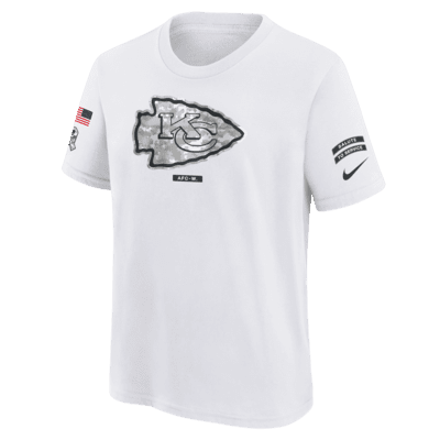 Playera Nike Dri-FIT de la NFL para niños talla grande Kansas City Chiefs Salute to Service Primary Edge Legend