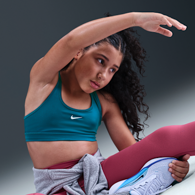 Nike Swoosh Girls' Sports Bra