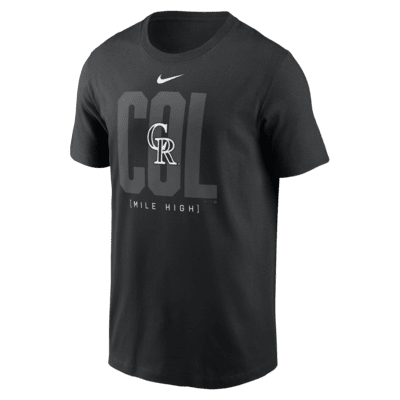 Colorado Rockies Fashion Local Men's Nike MLB T-Shirt