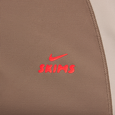 NikeSKIMS Shine Women's Zip-Front Long Bodysuit