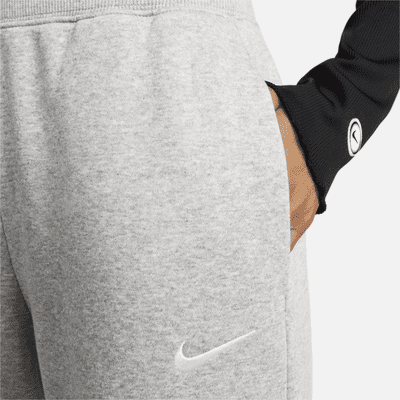 Nike Sportswear Phoenix Fleece Damen-Trainingshose mit hohem Taillenbund und weitem Bein