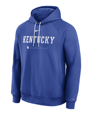 Мужское худи Kentucky Courtside Basketball Practice Nike Dri-FIT Pullover Hoodie для баскетбола