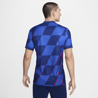 Horvátország 2024/25 Match idegenbeli Nike Dri-FIT ADV eredeti, rövid ujjú férfi futballmez