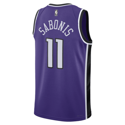 Domantas Sabonis Sacramento Kings 2024/25 Hardwood Classics Men's Nike Dri-FIT NBA Swingman Jersey