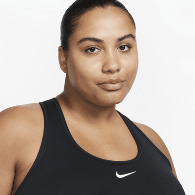 Nike Swoosh Medium Support Sport-BH mit Polster für Damen (große Größe)