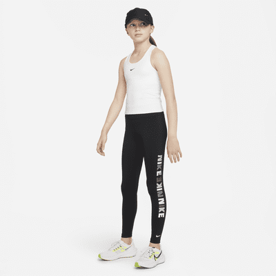 Nike Dri-FIT One Big Kids' (Girls') Leggings