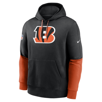 Cincinnati Bengals Sideline Team Issue Club Men's Nike NFL Pullover Hoodie