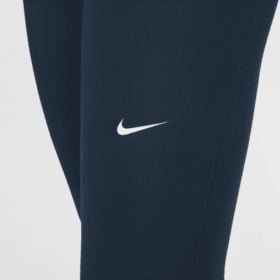 Nike Pro Women's Mid-Rise Mesh-Panelled Leggings