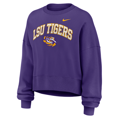 LSU Phoenix Arch Women's Nike College Pullover Crew