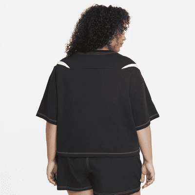 Playera corta para mujer (talla grande) Nike Sportswear Swoosh