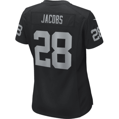 Women's Nike Josh Jacobs White Las Vegas Raiders Alternate Game Player  Jersey 
