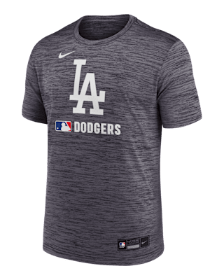 Мужская футболка Los Angeles Dodgers Authentic Collection Velocity Nike Dri-FIT MLB