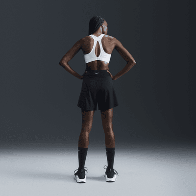 Brassière de sport réglable non rembourrée Nike Swoosh High Support pour femme