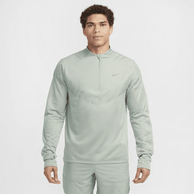 Nike Sphere wasserabweisendes Therma-FIT Laufoberteil mit Halbreißverschluss (Herren)