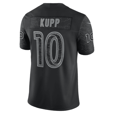 Jersey de fútbol americano a la moda para hombre NFL Los Angeles Rams RFLCTV (Cooper Kupp)