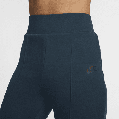 Pants de ajuste slim y tiro alto para mujer Nike Sportswear Tech Fleece