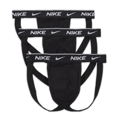 Nike Dri-FIT Essential Cotton Stretch Men's Jock Strap (3-Pack). Nike.com