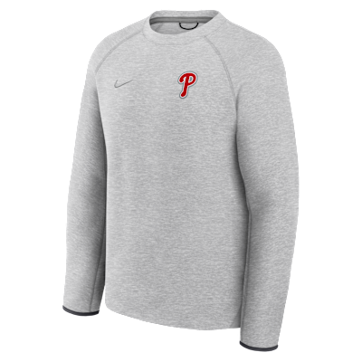 Philadelphia Phillies Tech Fleece Men's Nike MLB Pullover Crew