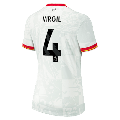 Virgil van Dijk Liverpool 2024/25 Stadium Third Women's Nike Dri-FIT Soccer Jersey