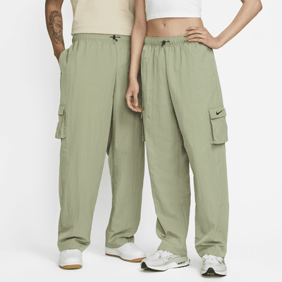 Pantalones cargo tejido de tiro alto para mujer Nike Sportswear Essential