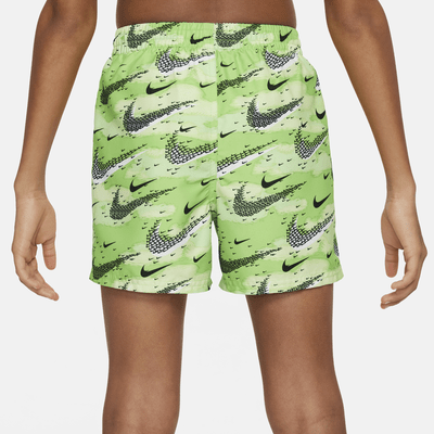 Shorts de vóleibol de 10 cm para niño talla grande Nike Swim Flock