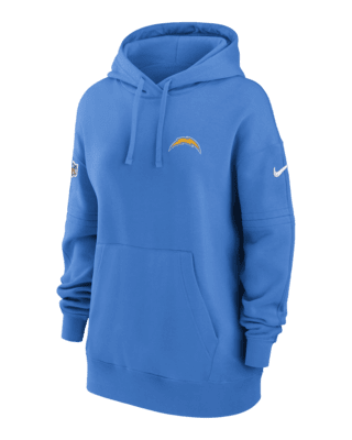 Nike Los Angeles Chargers Sideline Men's Nike NFL 1/2-Zip Hooded Jacket.  Nike.com