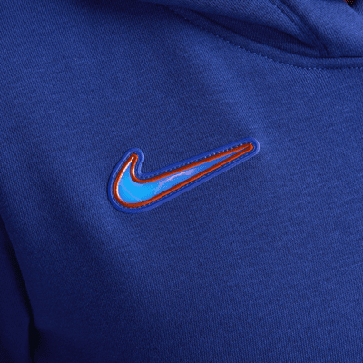 Sudadera con gorro sin cierre de fútbol Nike para mujer Chelsea FC Club Fleece