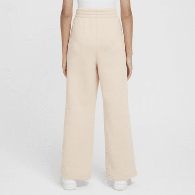 Nike Sportswear Club Fleece Girls' Wide-Leg Pants