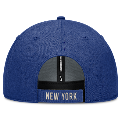 Gorra Nike Dri-FIT de la MLB ajustable para hombre New York Mets Statement Club