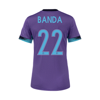 Barbra Banda Orlando Pride 2025 Stadium Away Women's Nike Dri-FIT NWSL Replica Jersey