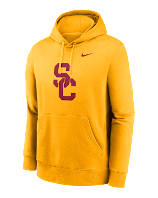 Мужское худи USC Trojans Primetime Club Primary Logo Nike College Pullover Hoodie