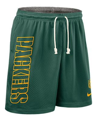 Мужские шорты Green Bay Packers Sideline Reversible Men’s Nike Dri-FIT NFL Shorts