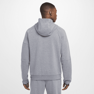 Hoodie de lã cardada com fecho completo Nike Sportswear Tech Essentials para homem