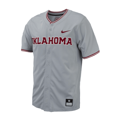 Jersey de béisbol universitario Nike Replica para hombre Oklahoma