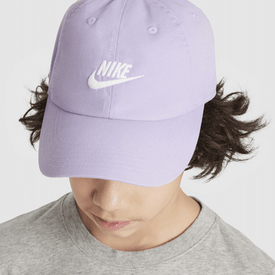 Gorra desestructurada Futura Wash para niños Nike Club