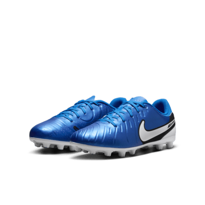 Nike Jr. Tiempo Legend 10 Academy Little/Big Kids' Hard-Ground Low-Top Soccer Cleats