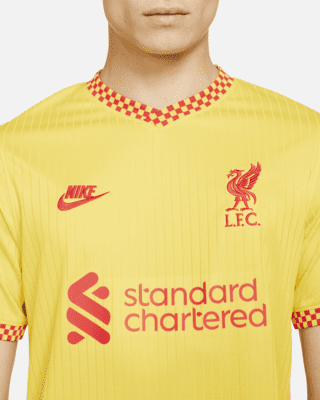 Nike 2021-22 Liverpool Third ADV Match Jersey Yellow