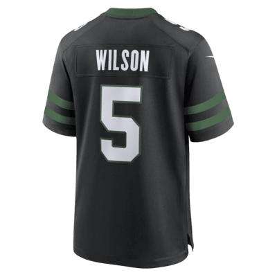 Jersey de fútbol americano Nike de la NFL Game para hombre Garrett Wilson New York Jets