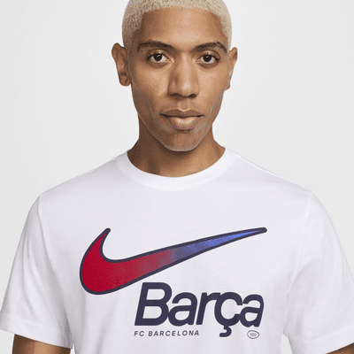 FC Barcelona Swoosh Men's Nike Soccer T-Shirt