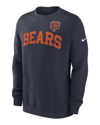 Мужские  Chicago Bears Club Nike NFL Pullover Crew