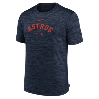 Houston Astros Authentic Collection Practice Velocity Men's Nike Dri-FIT MLB T-Shirt