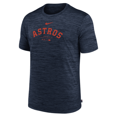 Мужская футболка Houston Astros Authentic Collection Practice Velocity