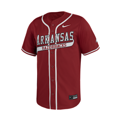 Arkansas Big Kids' Nike Dri-FIT College Limited Baseball Jersey from Nike - $135
