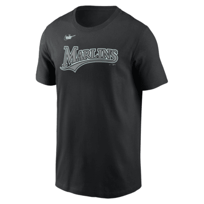 Florida Marlins Cooperstown Wordmark Men's Nike MLB T-Shirt