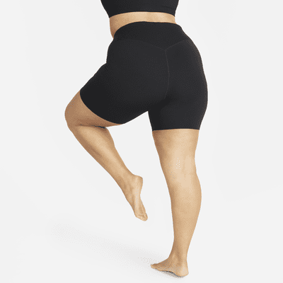 Nike Zenvy Women's Gentle-Support High-Waisted 8" Biker Shorts (Plus Size)