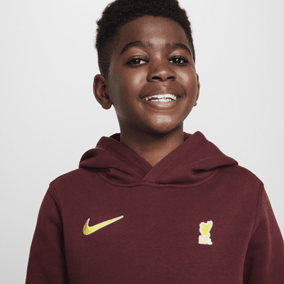 FC Liverpool Club Nike Fußball-Hoodie für ältere Kinder (Jungen)