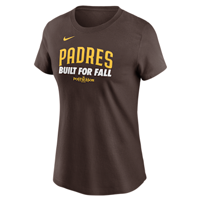 San Diego Padres 2025 Postseason Authentic Collection Women's Nike MLB T-Shirt